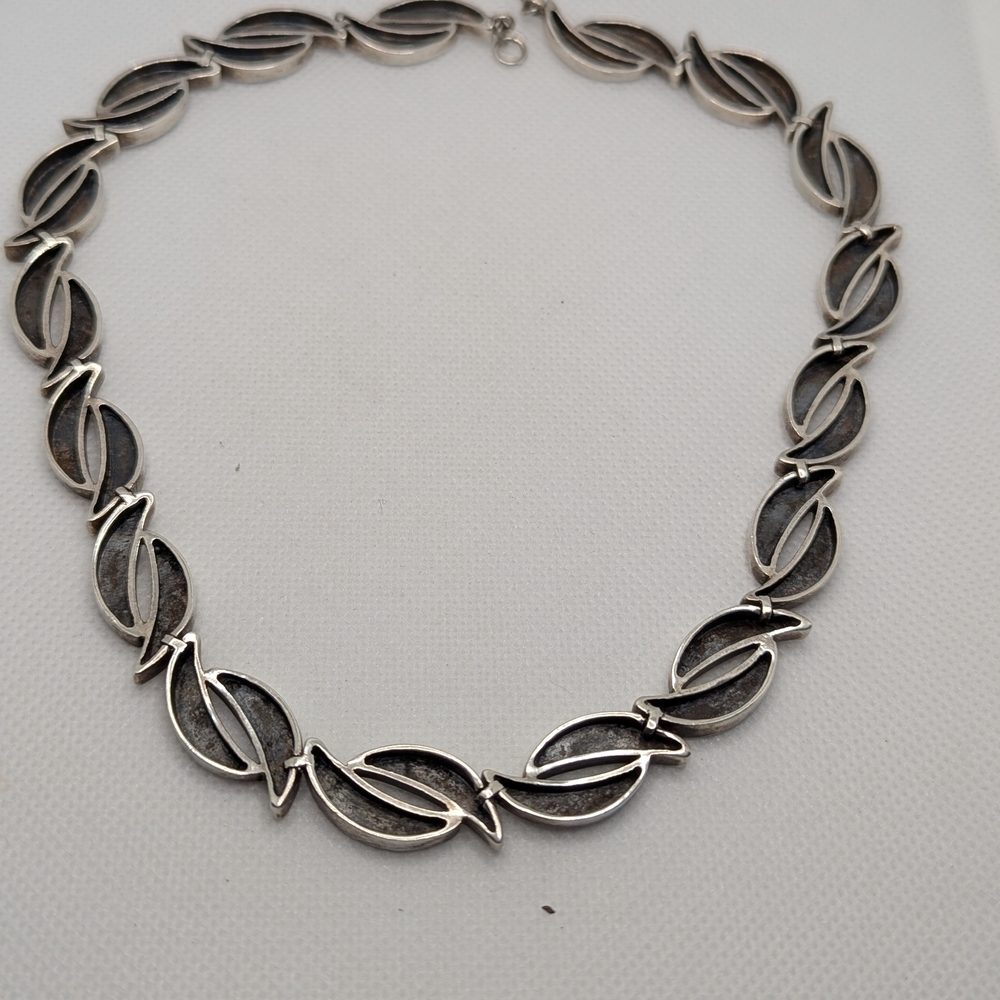 Sterling Silver Abalone Necklace - Picture 5 of 5